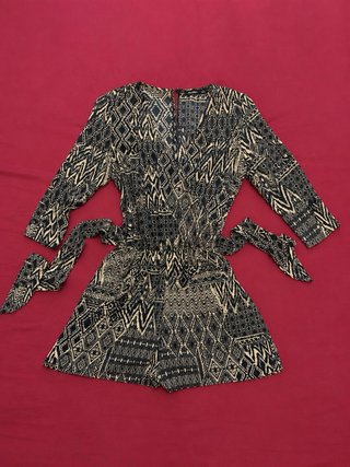 Mono corto Bershka étnico boho S