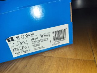 Adidas SL 72 Zapatillas Azul/Gris 38 2/3
