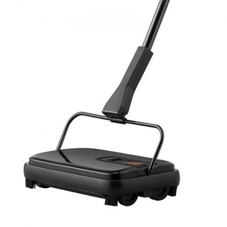 Barredora de Alfombra, Rutas de Barrido de 20 cm, Barredora de Piso Manual No Eléctrica, Capacidad del Cubo de 300 ml con Peine para Alfombras de Oficina en Casa, Superficies de Madera, Pisos Lami...