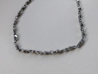 Pulsera vintage plata bañada oro blanco