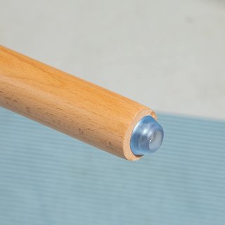 Set di 2 Sgabelli da Bar Stile Nordico con Schienale, Coppia di Sgabelli Alti con Cuscino e Poggiapiedi, in Legno e Plastica, Bianco
