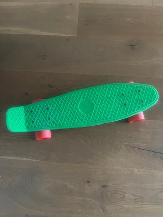 Patinete plegable con bolsa y skate