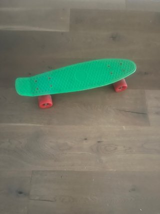 Patinete plegable con bolsa y skate