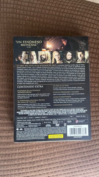 Juego de Tronos T5 DVD Español