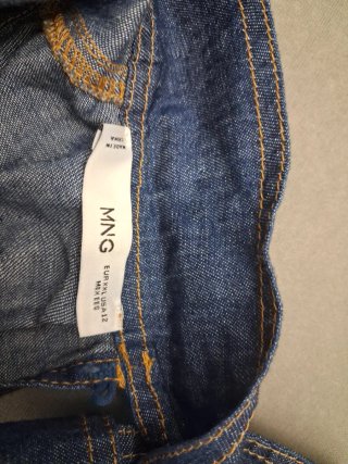 Vestido tejano Mango Talla XXL