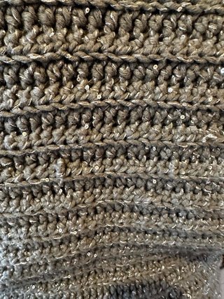 Cardigan donna fatto a mano taglia XL