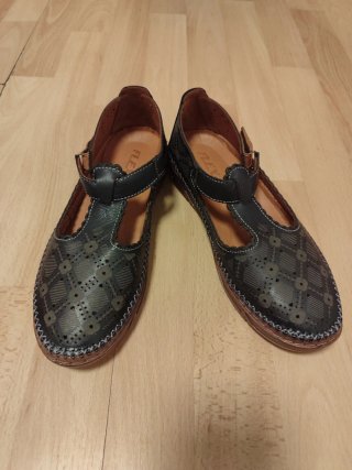 Scarpe Flex Donna Taglia 39 Nero/Marrone