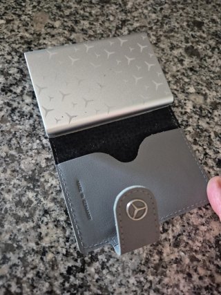 Cartera de piel - original Mercedes-Benz
