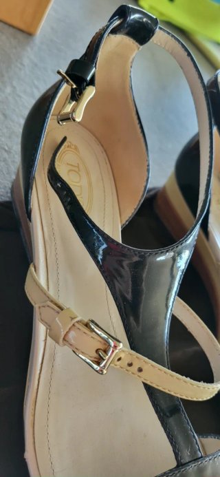 Sandali Tod's Beige e Blu