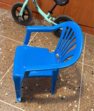 Bicicleta de equilibrio Sawyer y silla de regalo.