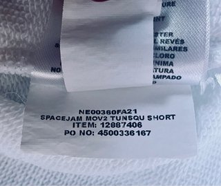 Sudadera New Era Tune Squad Space Jam Talla S