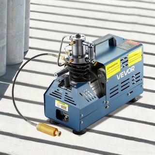Compresor de Alta Presión, Compresor de Aire de Alta Presión 4500PSI/30MPA, Compresor Automático de Alivio de Presión de 1800W 220V Adecuado para Rifle de Aire Paintball, Rifle PCP, Botella de Buceo