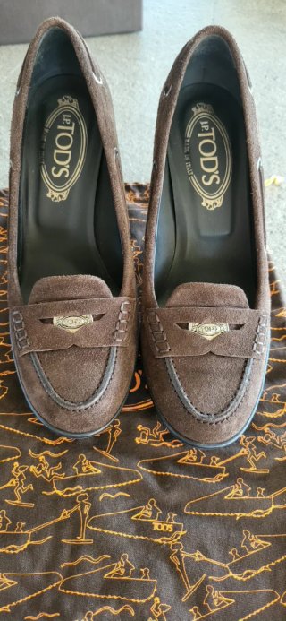 Tod's Scarpe con Tacco Marroni