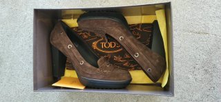Tod's Scarpe con Tacco Marroni