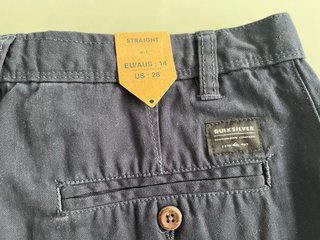 Pantalón marino niño QuickSilver NUEVO T14 eriquet