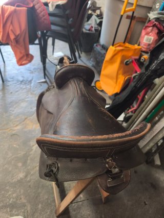 Montura Potrera Cuero Marrón