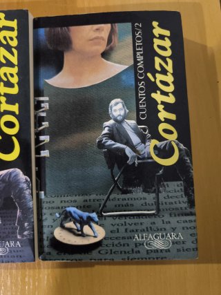 Dos volúmenes Cuentos completos Julio Cortazar