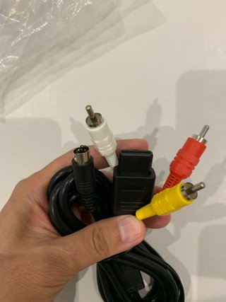 Cavo AV S-Video 1,8 m per N64 SNES GameCube