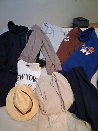Pack 4 Sudaderas Hombre Talla M/L