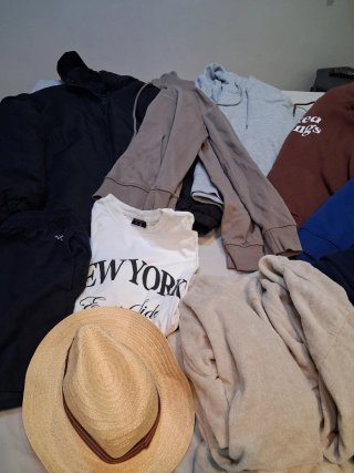 Pack 4 Sudaderas Hombre Talla M/L