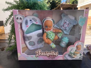 Barriguitas Soft Muñeca Panda Nuevo