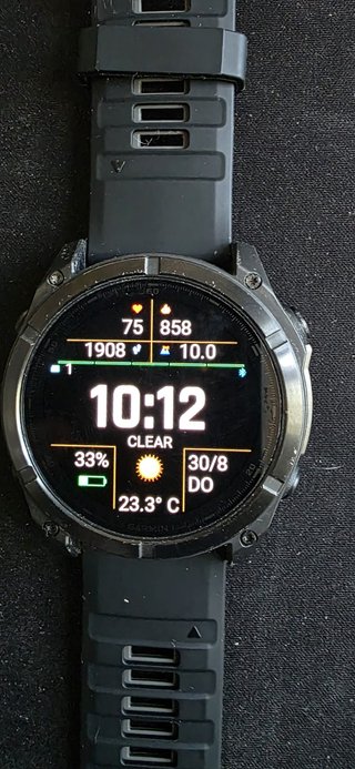 Garmin Fenix 8 AMOLED/Sapphire 51mm Negro