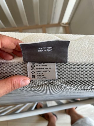 Colchón Cuna Ikea Sundvik
