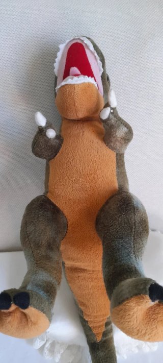 Peluche Dinosauro T-Rex Globo Legnoland Vintage