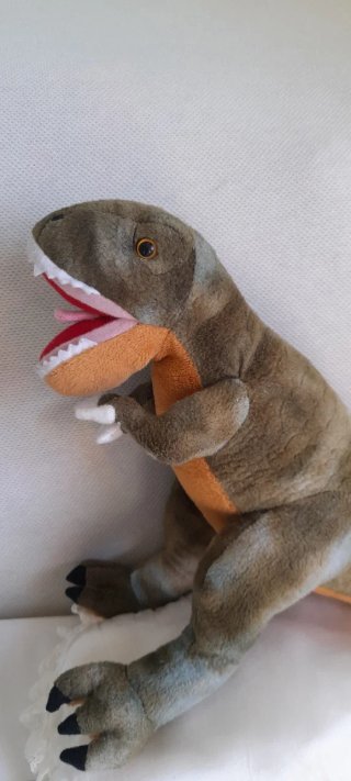 Peluche Dinosauro T-Rex Globo Legnoland Vintage