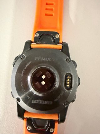 Garmin Fenix 7 Solar Zafiro Naranja
