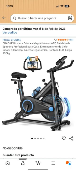Bicicleta Estática Chaoke
