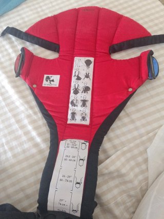 Mochila Portabebés BabyBjörn Negra