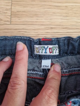 Jeans Uffy Uffy taglia 12 mesi nuovi
