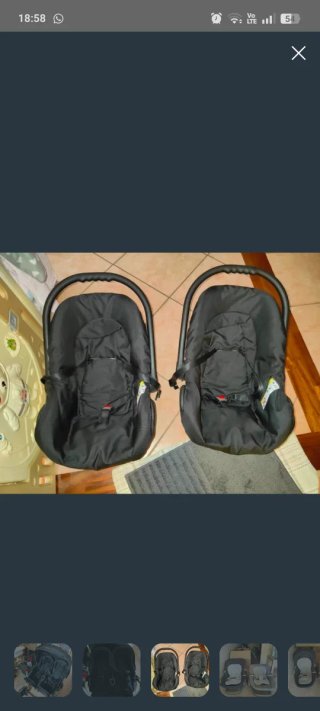 Trio gemellare + 2 sdraiette
