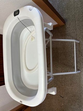 Bañera bebé con termómetro