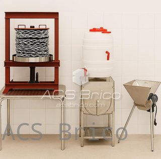 Almazara Hidráulica Aceite 30 Kilos/Hora
