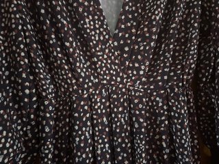 Vestito autunnale fantasia pois