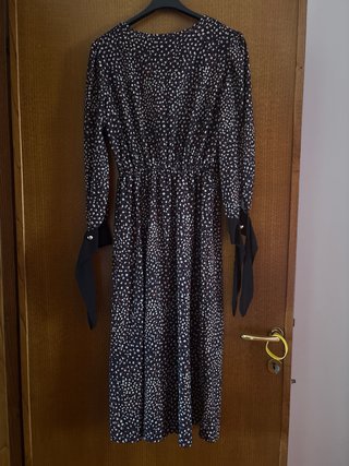 Vestito autunnale fantasia pois