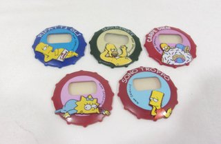 5 Tappi Orologio Simpsons Ferrero