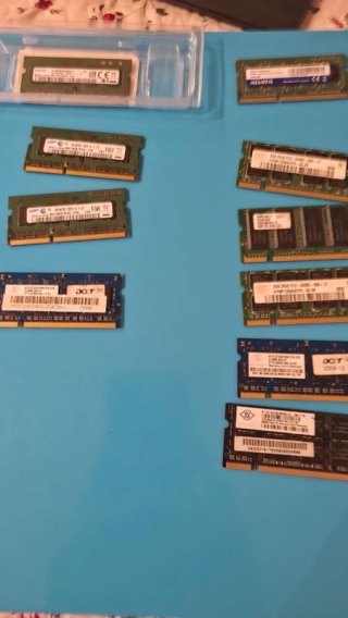 Lotto 9 RAM SODIMM DDR3L DDR2 DDR1