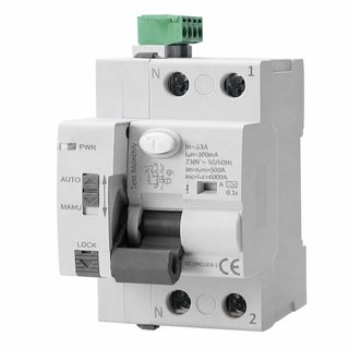 Diferencial autorrearmable 63A 300MA 2P