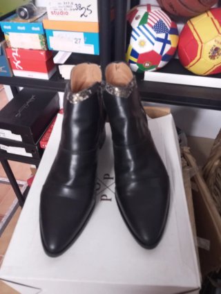 Botines Talla 40 Negro