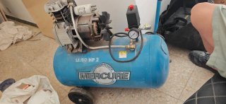 Compresor Mercuré Lt. 50 HP 2