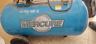 Compresor Mercuré Lt. 50 HP 2