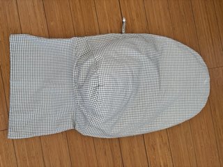 Funda BabyBjörn personalizada Vichy verde