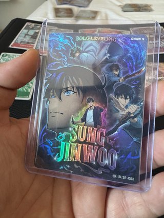 Carta Solo Leveling Sung Jinwoo Rank S