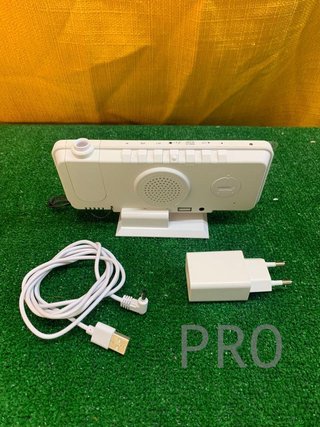 Proyección Despertador con Cargador USB