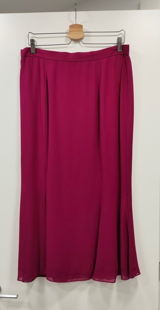 Vestido de ceremonia frambuesa