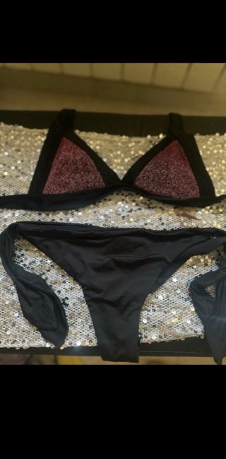 Costume da bagno bikini stampa leopardata