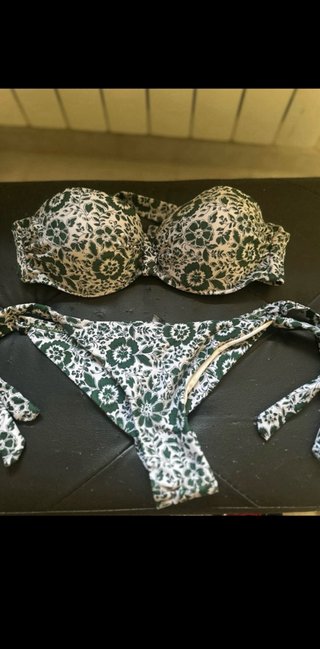 Costume da bagno bikini stampa leopardata
